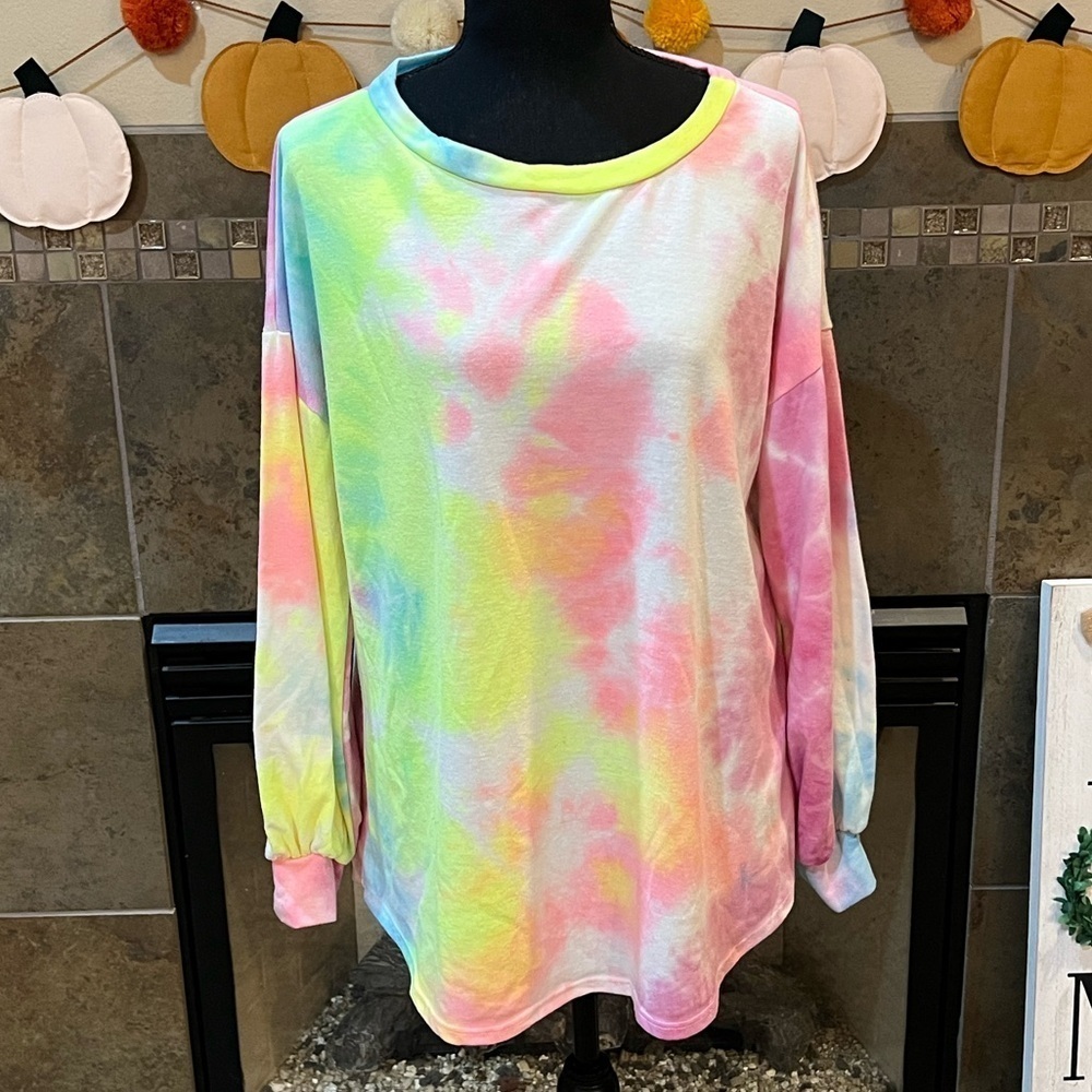 Tie dye shirt from BiBi, size large